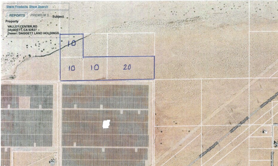 Primary Photo Of , Daggett Land For Sale