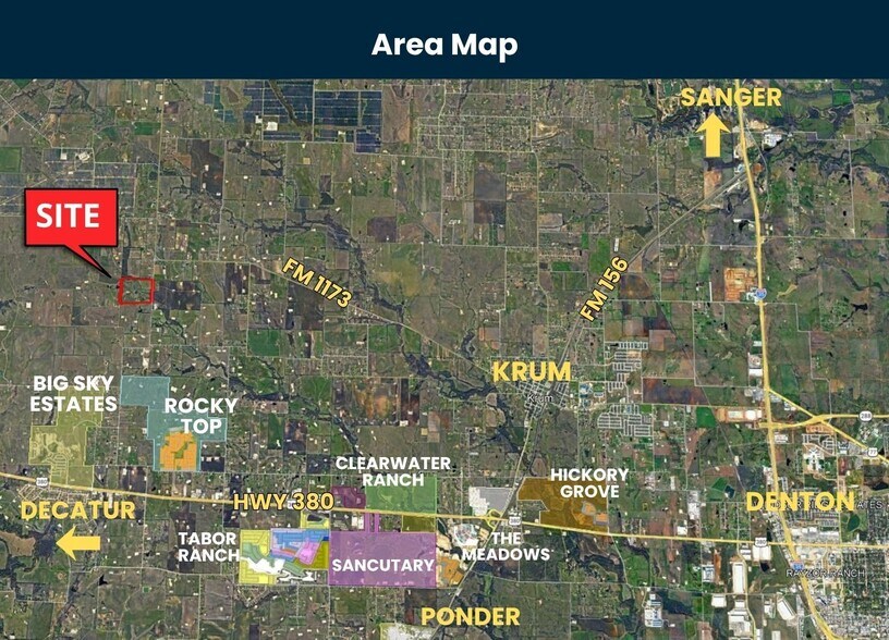 More Photos Of TBD Donald Rd, Krum Land For Sale