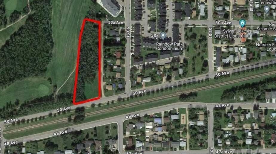 Primary Photo Of 5310 50 Av, Sylvan Lake Land For Sale