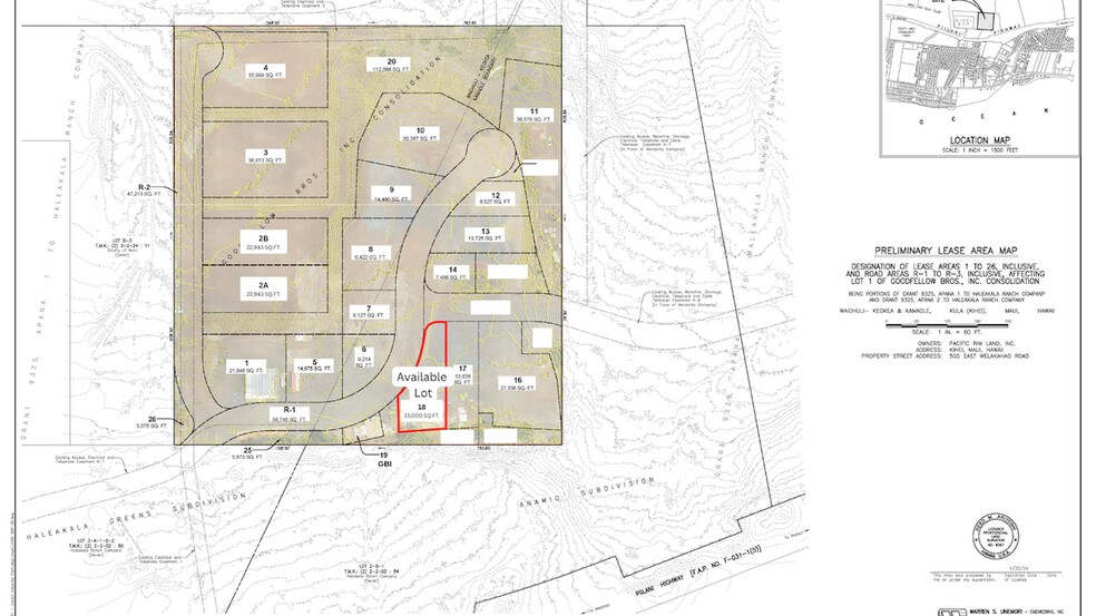 More Photos Of 500 E Welakahao Rd, Kihei Land For Lease