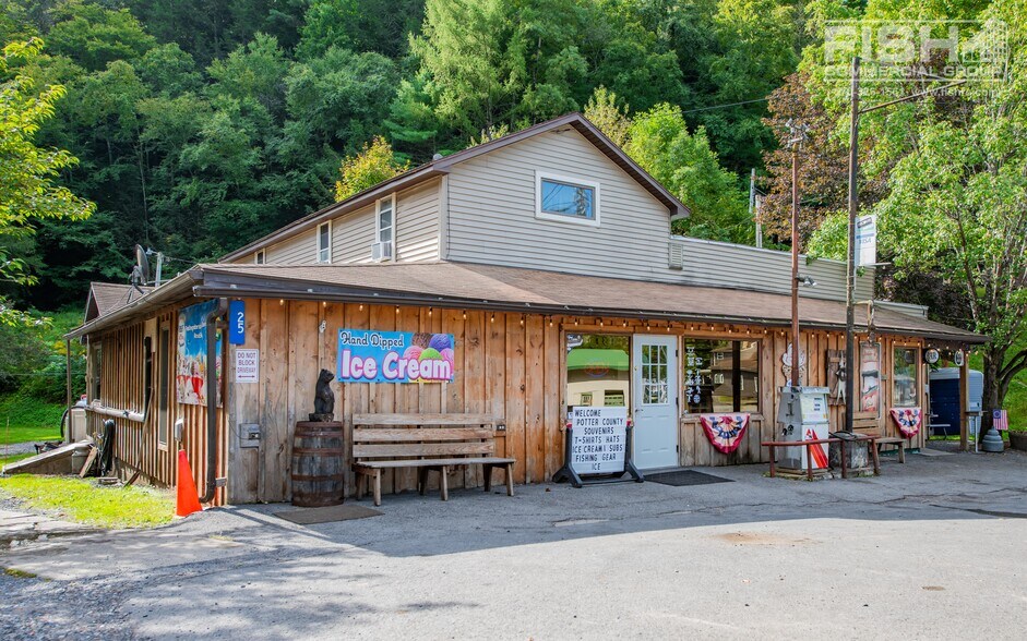 Primary Photo Of 25 Main St, Cross Fork Storefront For Sale