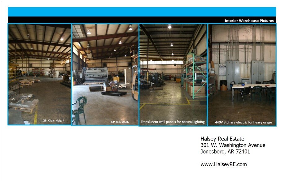 More Photos Of 5408 Vance Dr, Jonesboro Industrial For Sale