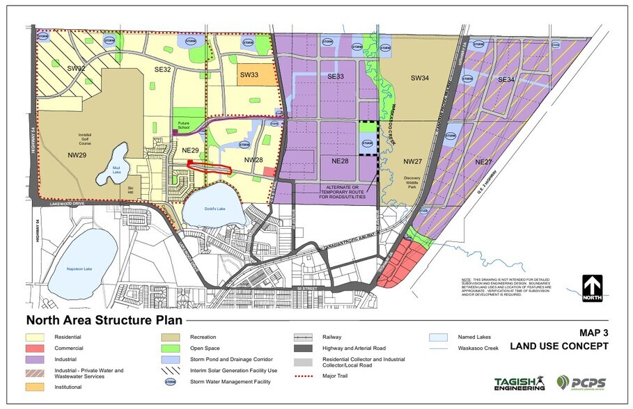 More Photos Of 5901 50 Ave, Innisfail Land For Sale