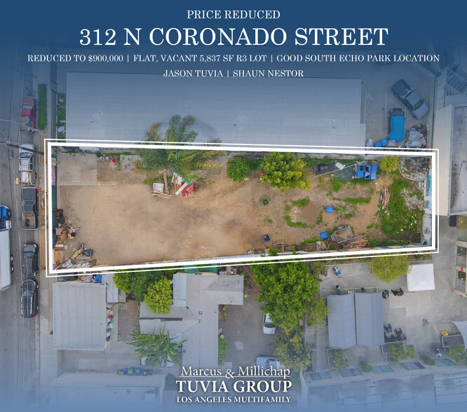 Primary Photo Of 312 N Coronado St, Los Angeles Land For Sale