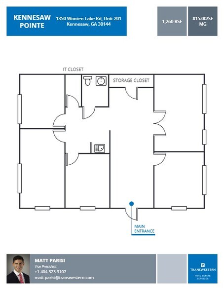 More Photos Of 1350 Wooten Lake Rd, Kennesaw Office For Lease