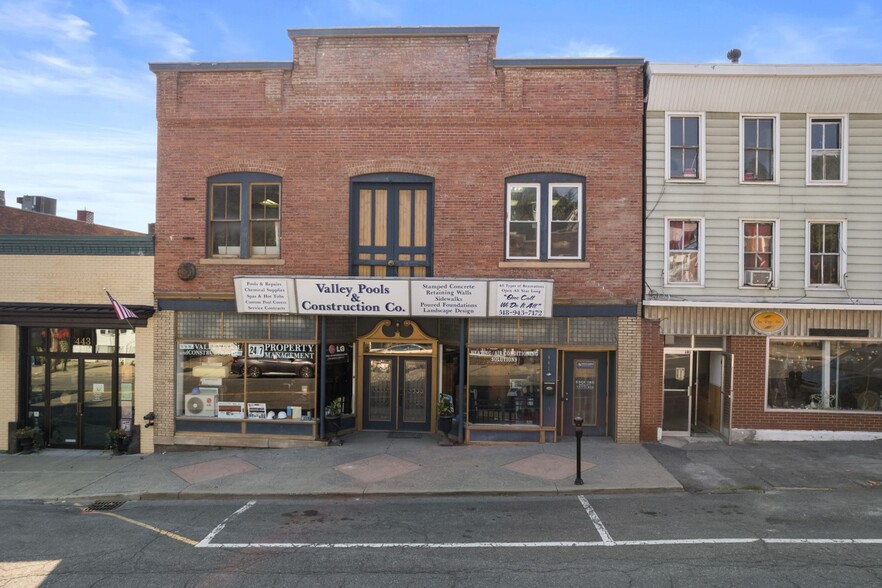 Primary Photo Of 447 Main St, Catskill Storefront Retail Office For Sale