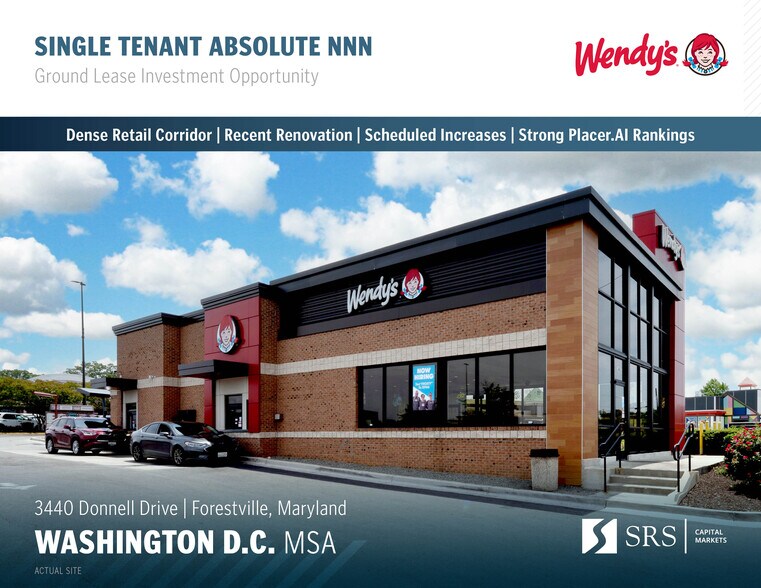 Primary Photo Of 3440 Donnell Dr, Forestville Fast Food For Sale