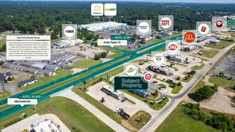 More Photos Of 9631 Mansfield Rd, Shreveport Fast Food For Sale