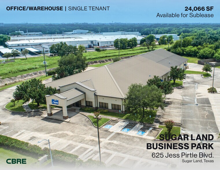 Primary Photo Of 625 Industrial Blvd, Sugar Land Industrial For Lease