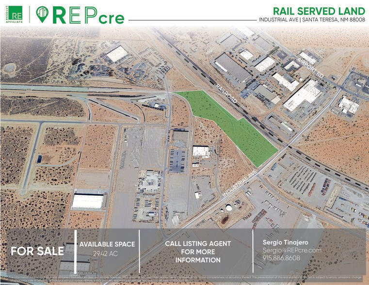 Primary Photo Of Industrial Dr, Santa Teresa Land For Sale