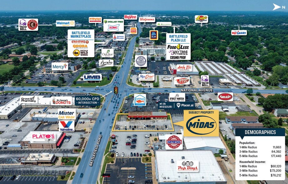 More Photos Of 1237 E Battlefield Rd, Springfield Auto Repair For Sale