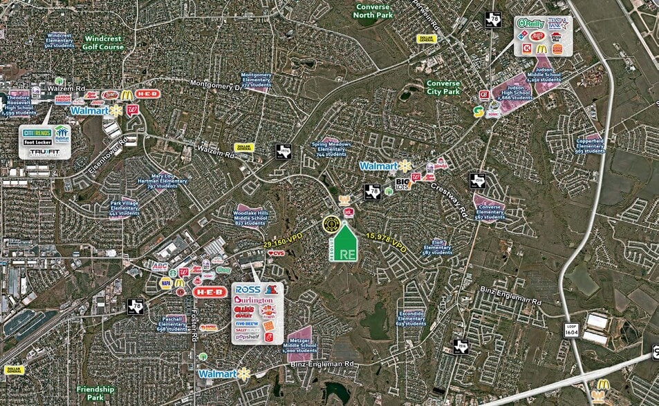 More Photos Of 7654 FM 78, San Antonio Storefront Retail Office For Lease