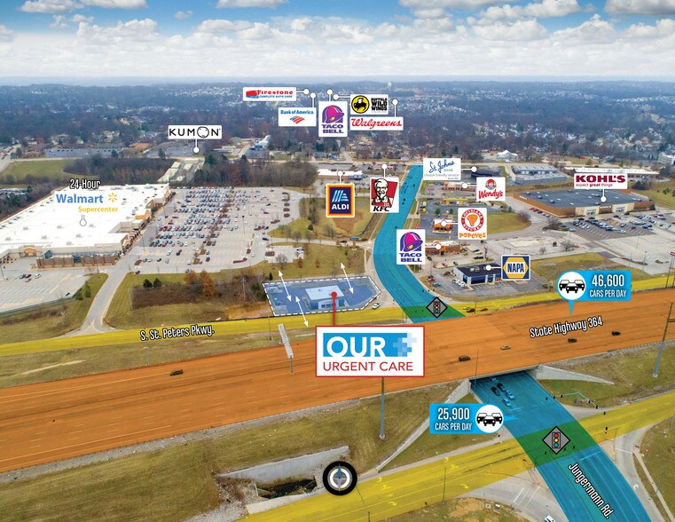 More Photos Of 1615 Jungermann Rd, Saint Peters Storefront Retail Office For Lease