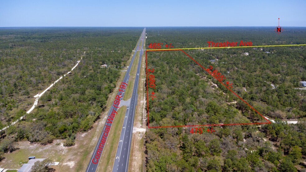 More Photos Of 10340 Thrasher Ave, Brooksville Land For Sale