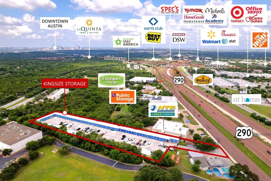 More Photos Of 5256 W Us-290, Austin Self Storage For Lease