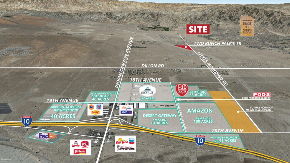 More Photos Of Little Morongo Rd @ Two Bunch Palms, Desert Hot Springs Land For Sale