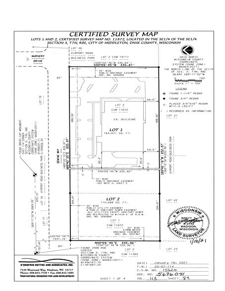 More Photos Of 3130 Deming Way, Middleton Land For Sale
