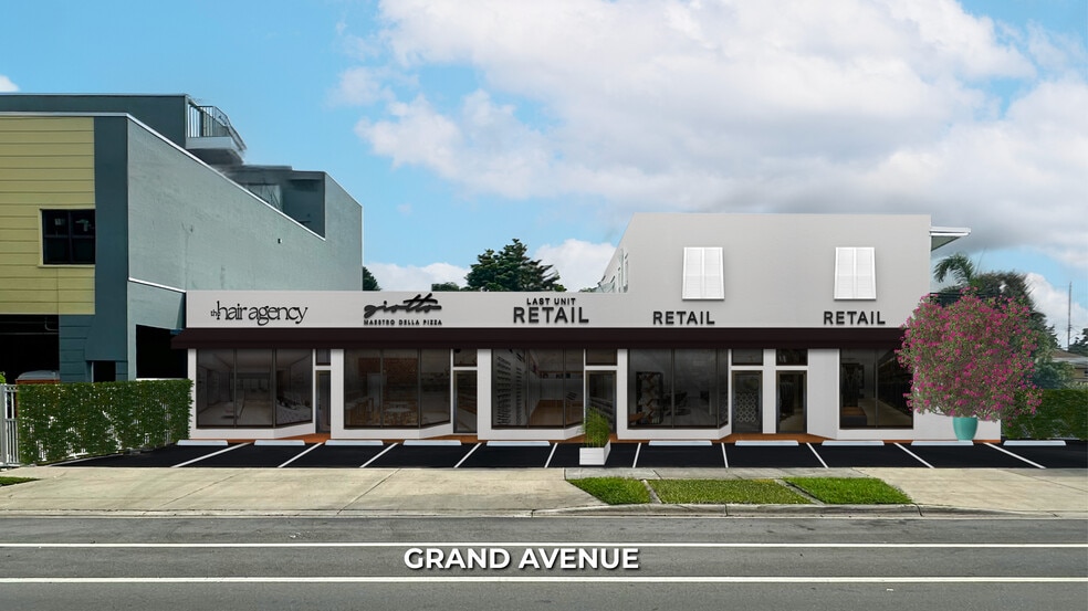 Primary Photo Of 3801-3811 Grand Ave, Miami Storefront Retail Residential For Lease