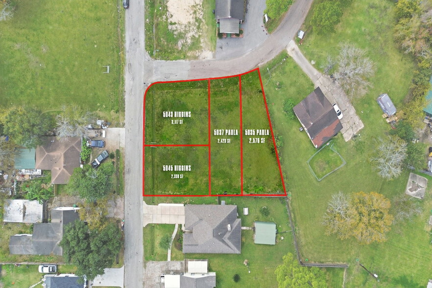 Primary Photo Of 5043 5045 Higgins and 5035 5037 Paula Street st, Houston Land For Sale