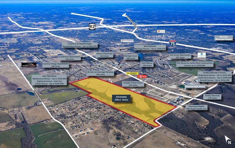 More Photos Of OB Groner Road, Sherman Land For Sale