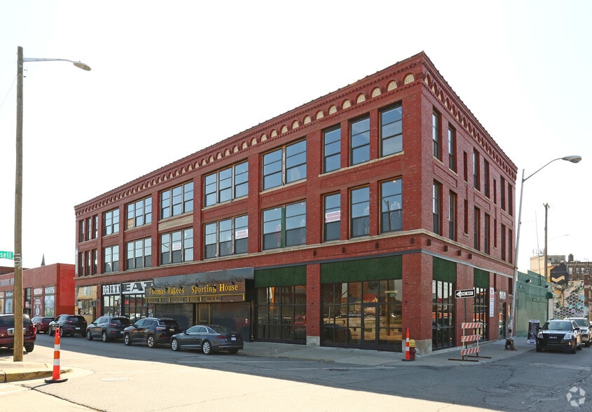 More Photos Of 2362 Russell St, Detroit Storefront Retail Office For Lease