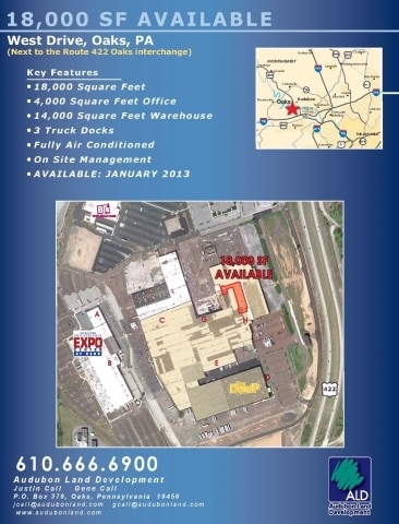 More Photos Of 122 Mill Rd, Oaks Warehouse For Lease