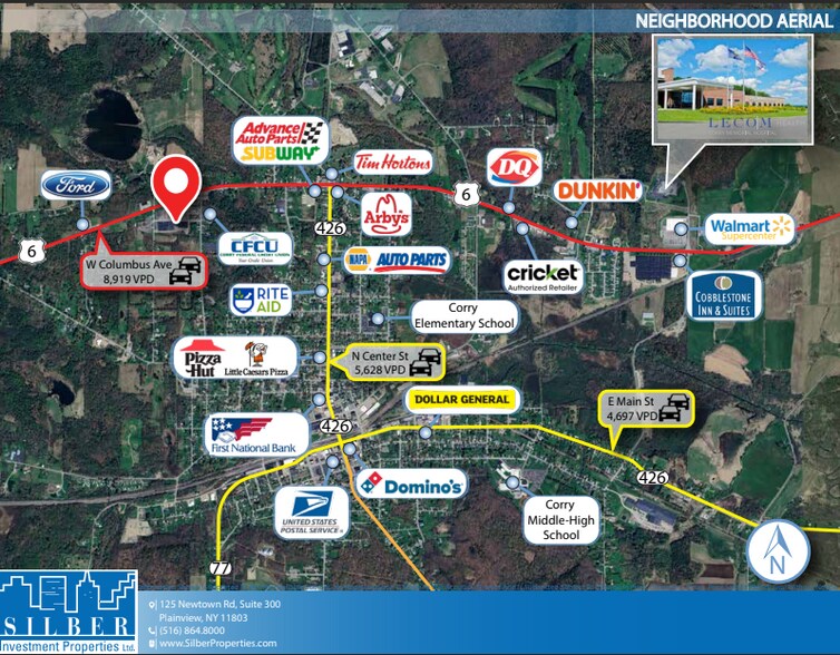 More Photos Of 320-390 W Columbus Ave, Corry Storefront For Sale