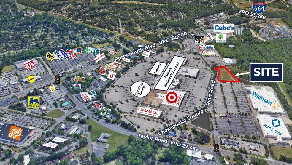 Primary Photo Of 2448 Chesapeake Square Ring Rd, Chesapeake Land For Sale