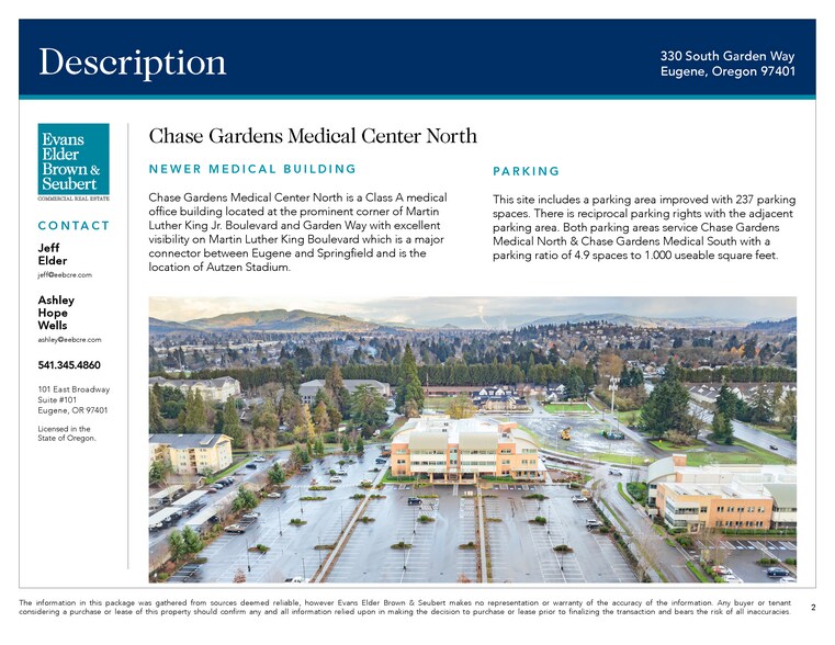 More Photos Of 330 S Garden Way, Eugene Medical For Lease