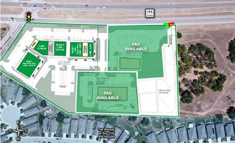 More Photos Of TX-195 & Sun City Blvd, Georgetown Unknown For Lease