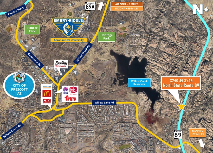 More Photos Of 3240 N State Route 89, Prescott Land For Sale