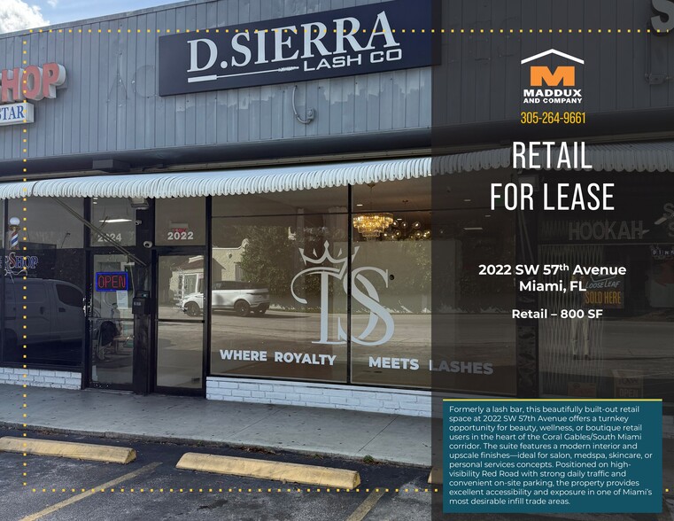 Primary Photo Of 2020 SW 57th Ave, Miami Storefront Retail Residential For Lease