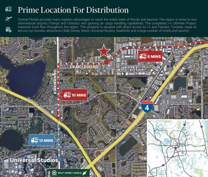 More Photos Of 5257 L B McLeod Rd, Orlando Warehouse For Lease