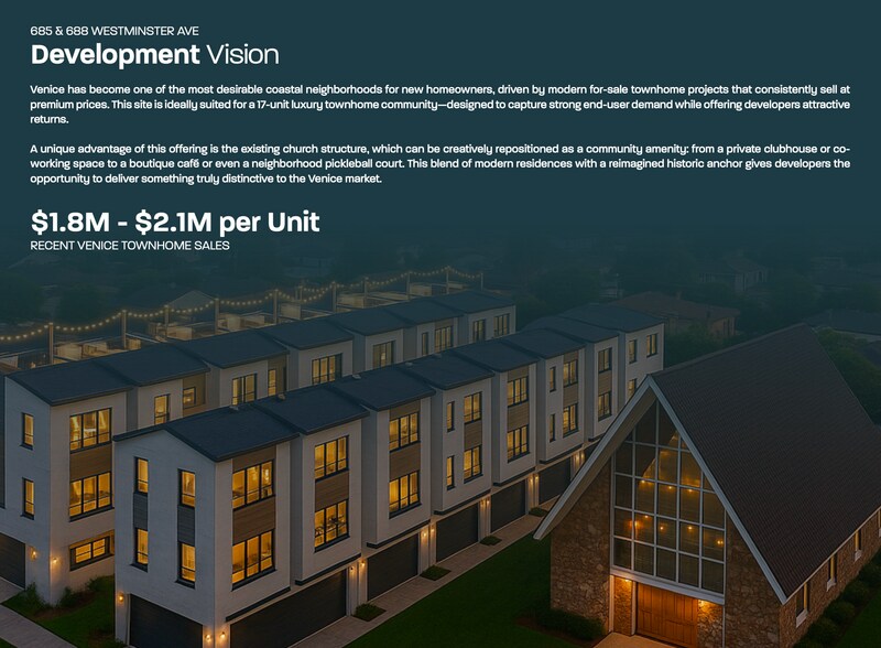 More Photos Of 685-688 Westminster Ave, Venice Land For Sale