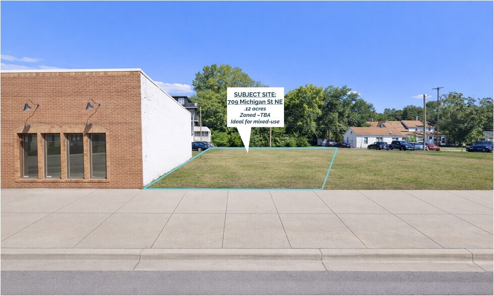 Primary Photo Of 709 Michigan St NE, Grand Rapids Land For Sale