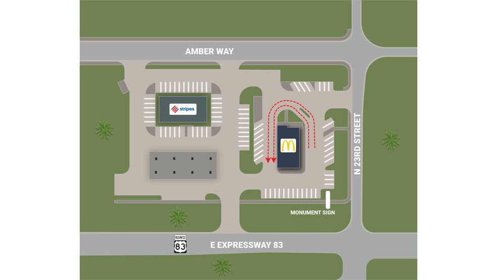 More Photos Of Hwy 83 & 23rd st, Penitas Fast Food For Sale