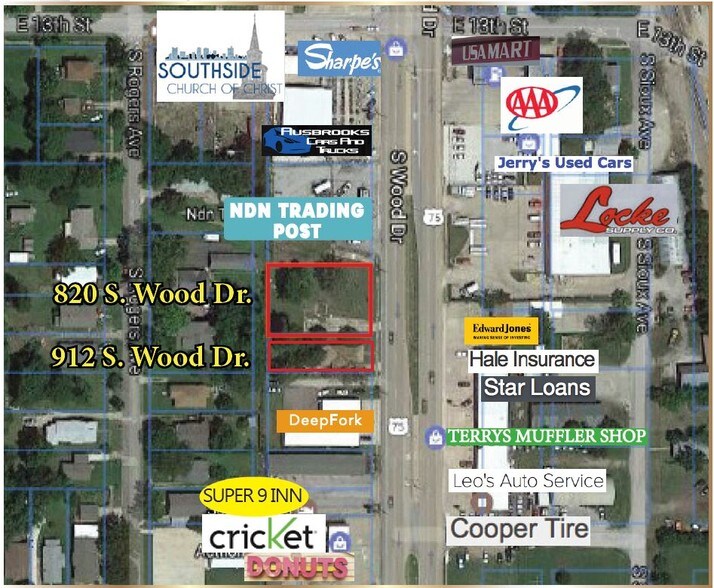 More Photos Of 820-912 S Wood Dr, Okmulgee Land For Sale