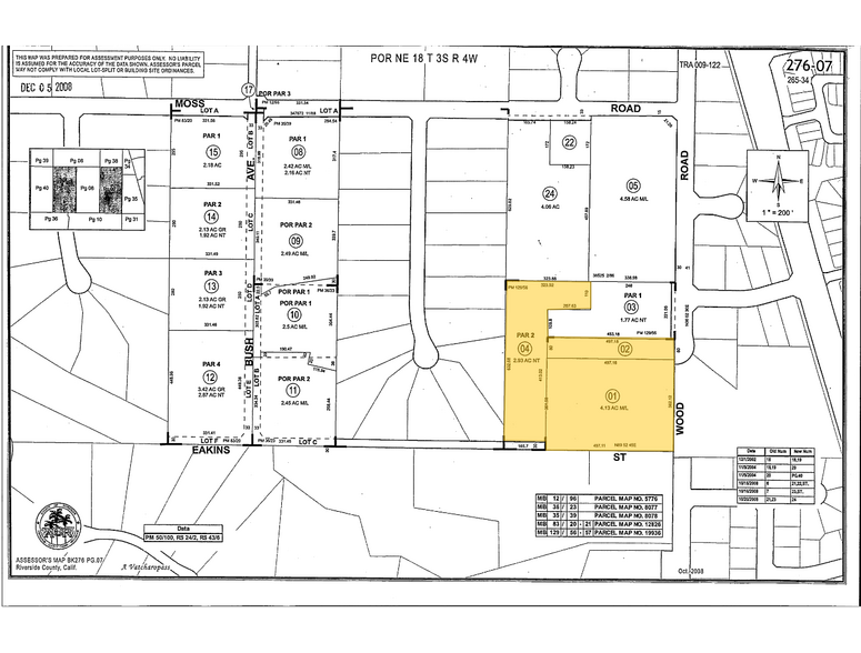 Primary Photo Of 14435 Wood Rd, Riverside Land For Sale