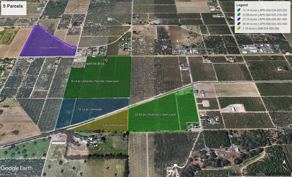 Primary Photo Of 5820 Yosemite Blvd, Modesto Land For Sale