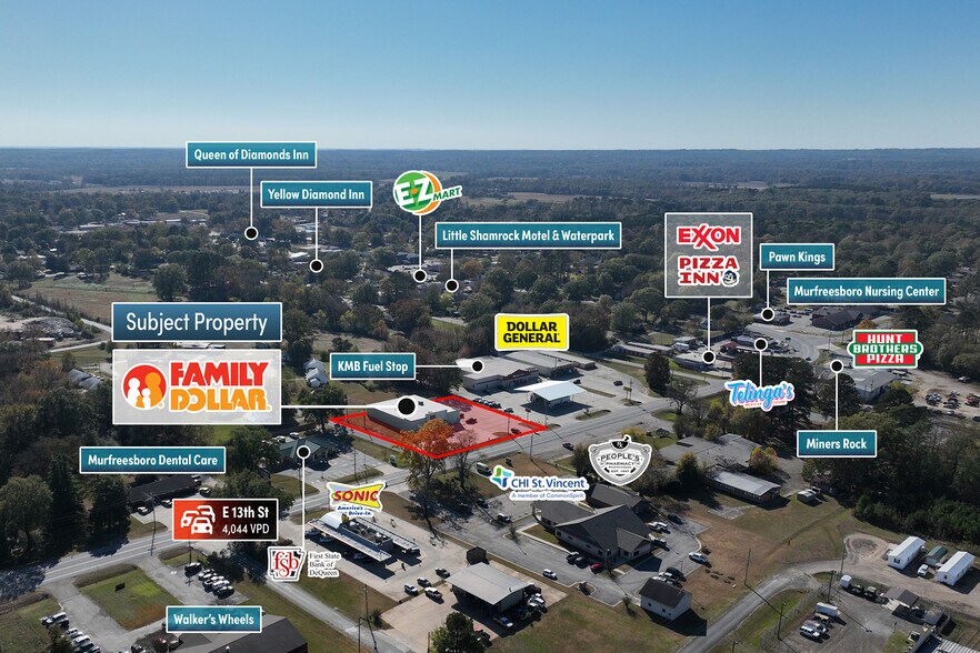 More Photos Of 306 E 13th St, Murfreesboro General Retail For Sale