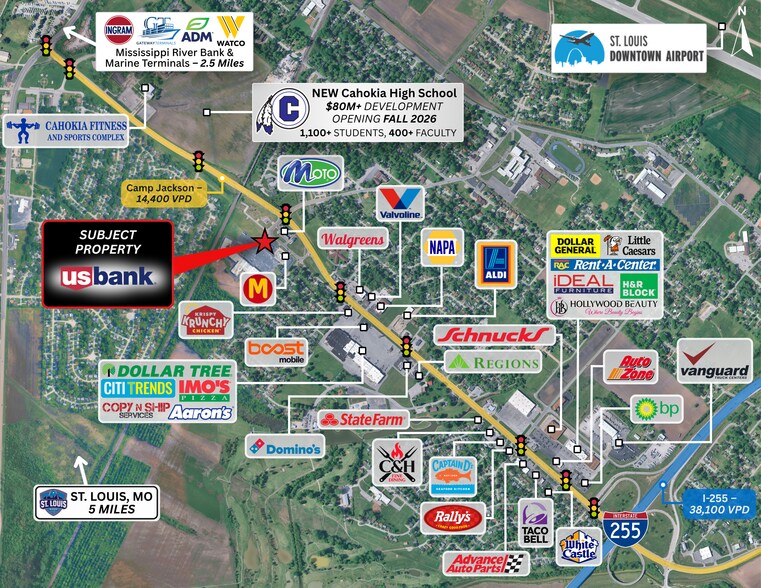 More Photos Of 1050 Camp Jackson Rd, East Saint Louis Bank For Sale