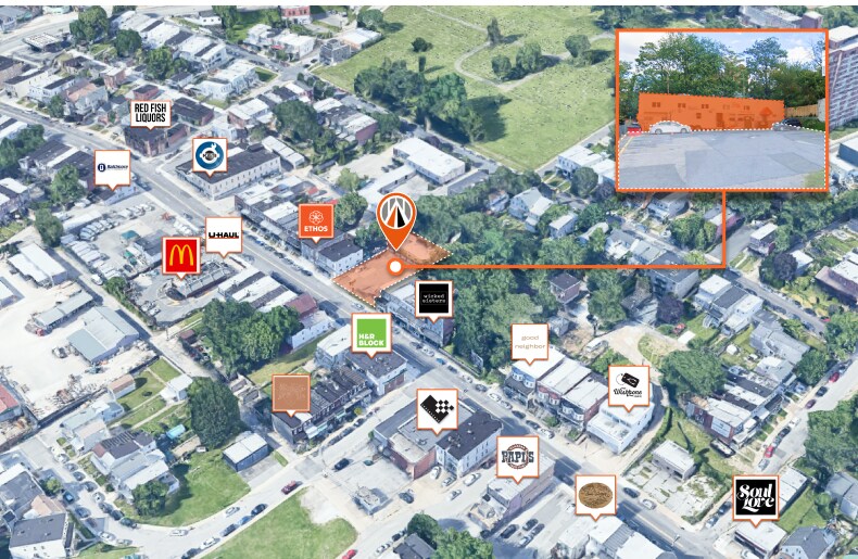 More Photos Of 3901 Falls Rd, Baltimore General Retail For Sale