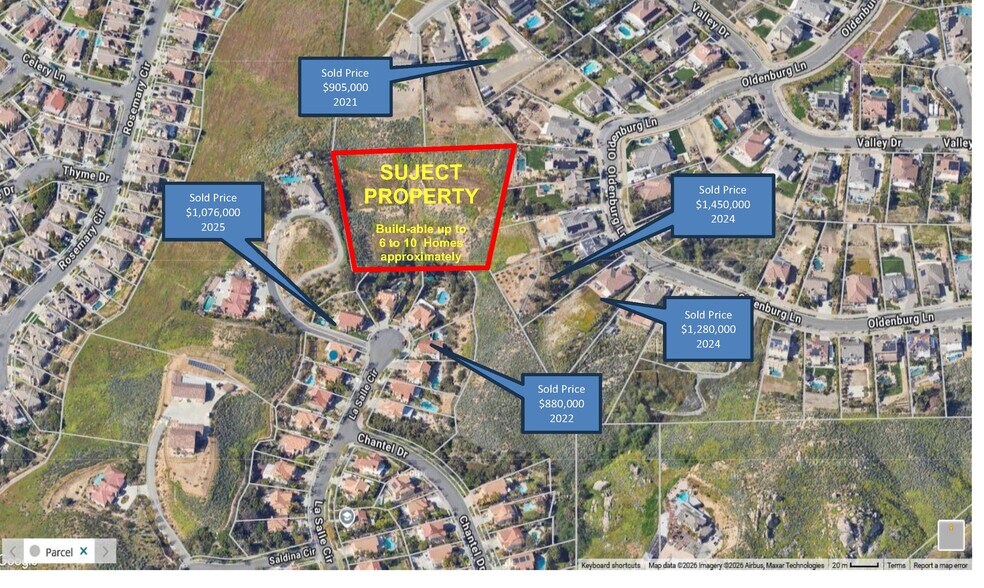 Primary Photo Of 1130 La Salle Cir, Corona Land For Sale