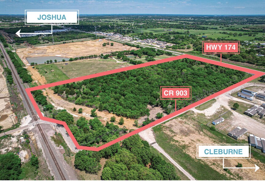More Photos Of SWC Highway 174 & County Road 903, Cleburne Land For Sale