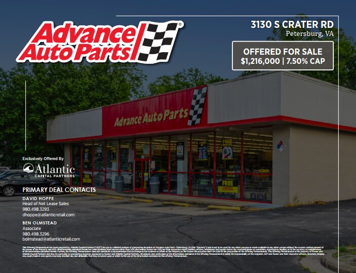 More Photos Of 3130 S Crater Rd, Petersburg Freestanding For Sale