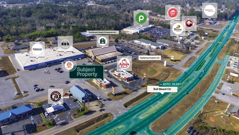 More Photos Of 1110 Boll Weeveil Cir, Enterprise General Retail For Sale