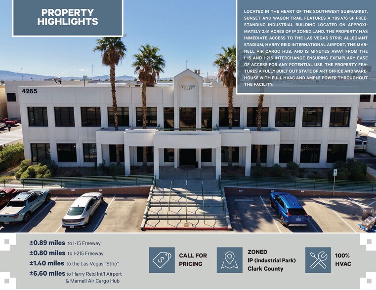 More Photos Of 4270 W Wagon Trail Ave, Las Vegas Warehouse For Lease