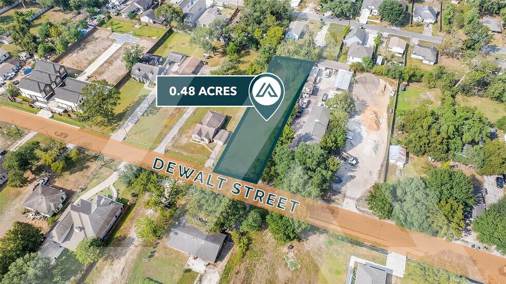 Primary Photo Of 2018 Dewalt st, Houston Land For Sale