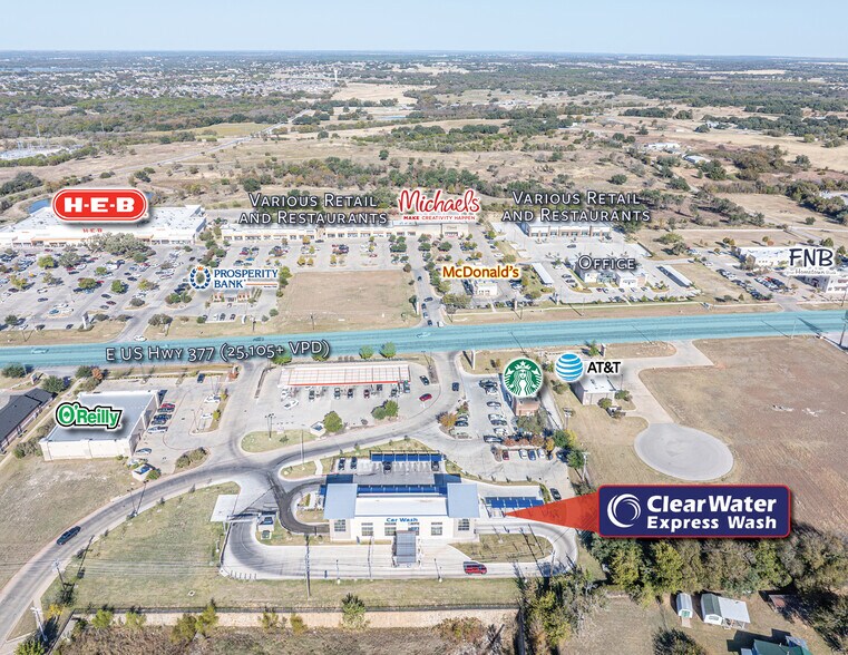 More Photos Of 3917 E US Highway 377, Granbury Carwash For Sale