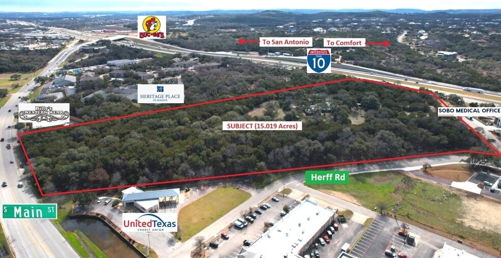 Primary Photo Of 1480 Main St, Boerne Land For Sale